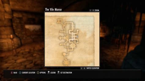 The Vile Manse Dungeon Boss Locations YouTube