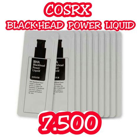 Bha blackhead power liquid has mixed a natural bha ingredient, betaine salicylate, at 4%, and you can witness your skin get smoother and glossy as time goes by, as well as it light texture. COSRX BHA BLACKHEAD POWER LIQUID SAMPLE BLACK HEAD SACHET ...