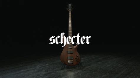 Schecter Omen 4 Bass Guitar Walnut Satin Gear4music Demo Youtube