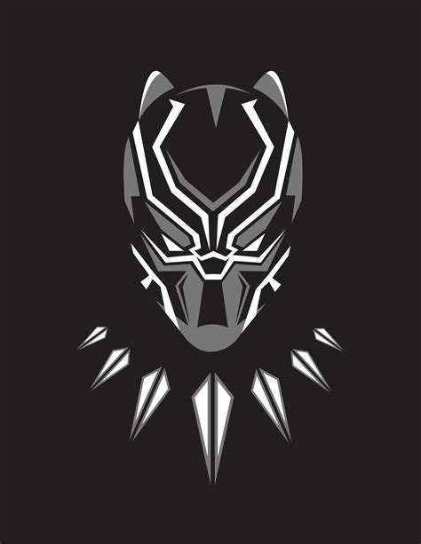 Black Panther Logo Wallpaper