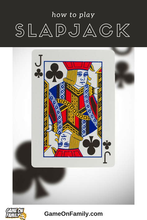 You'll also find a list of articles about playing cards on bgg. How to Play Slapjack - slap the Jack card game! | Game On Family | Family card games, Fun card ...