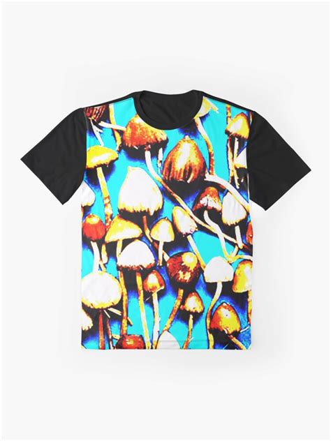 Trippy Psychedelic Magic Mushrooms T Shirt By Kickasstshirts Redbubble