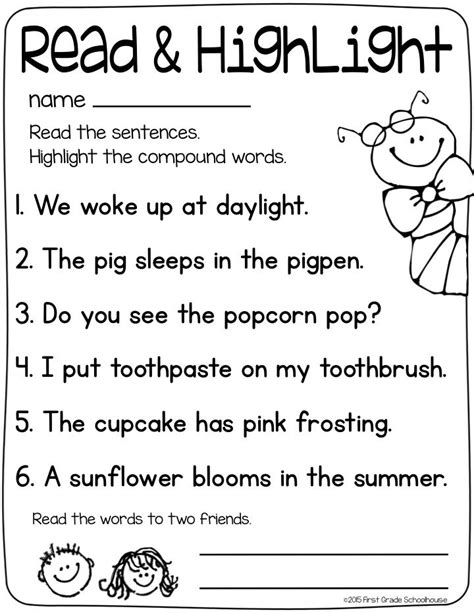 Compound Words Word Work Compound Words Compound Words Anchor Chart