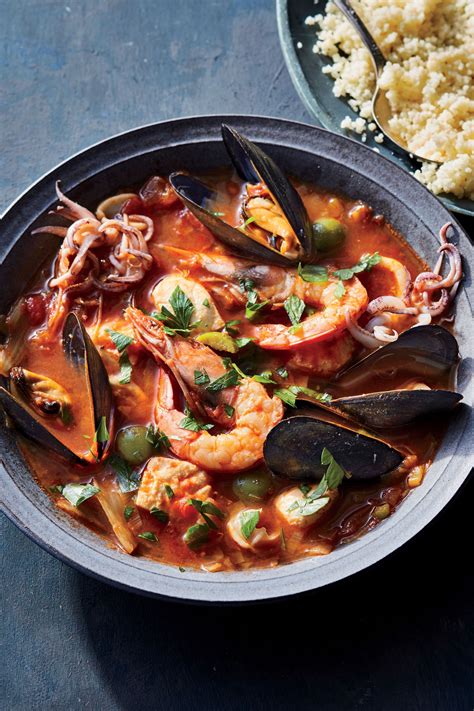 In tunisia, milk street tv finds the best soup recipe in the world. Sicilian Seafood Stew with Couscous #seafoodstew in 2020 ...
