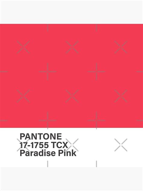 Pantone 17 1755 Tcx Paradise Pink Sticker For Sale By Princessmi Com