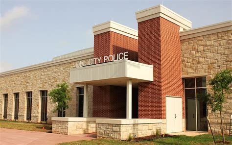 Del City Police Department Outside View 1 Diversified Construction