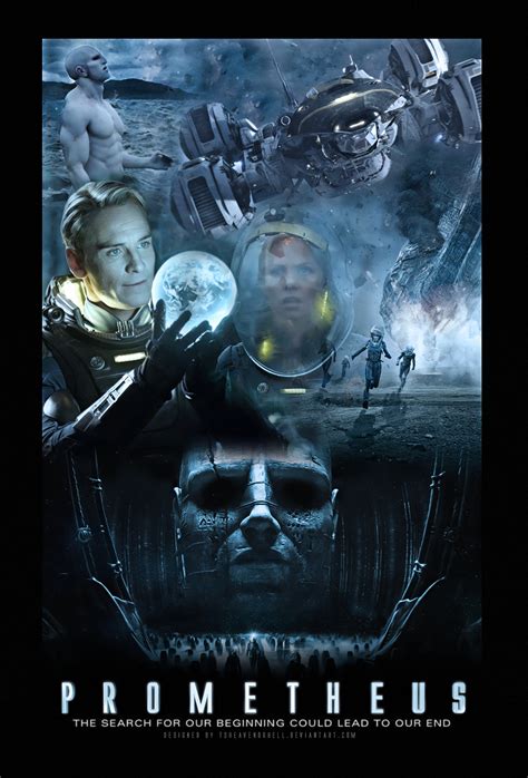 Prometheus Movie Poster By Toheavenorhell On Deviantart