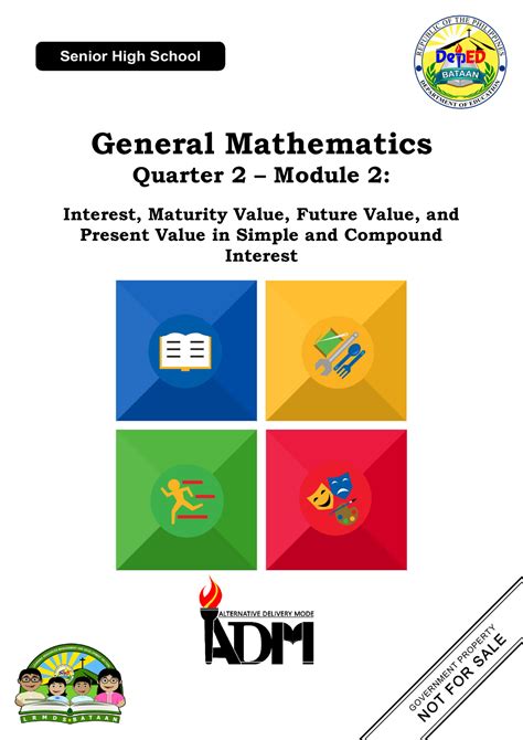 Genmath Q Mod Interest Maturity Future Present Value General Mathematics Quarter