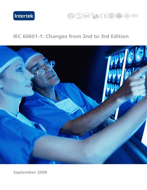 Iec 60601 1 Changes From 2nd To 3rd Edition