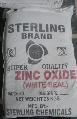 White Seal Zinc Oxide For Accelerator In Rubber Units Kg At Rs