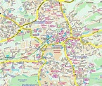 Landkarte Bergisch Gladbach