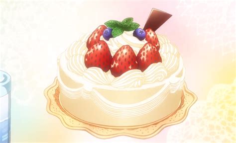 Itadakimasu Anime Anime Cake Sweet Truffles Strawberry Shortcake