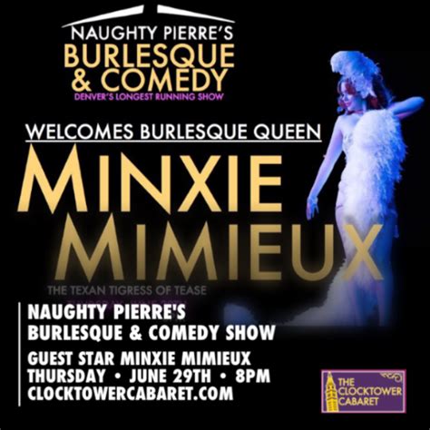 Naughty Pierres Burlesque And Comedy Extravaganza June Burlesque