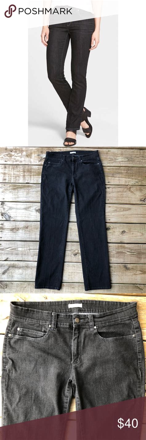 Eileen Fisher Vintage Black Organic Cotton Jeans Chic Jeans Clothes