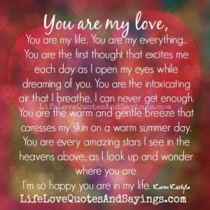 You Are My Everything Quotes For Her Ilyssa Jacquenette