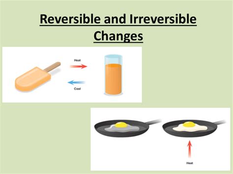 Reversible And Irreversible Changespptx Chemical And Physical