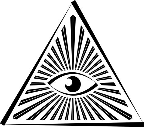Eye Of Providence Illuminati Freemasonry Symbol Eye Png Download
