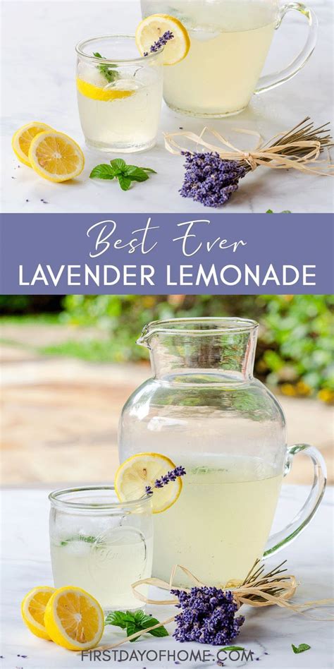 This Lavender Lemonade Recipe Is So Refreshing To Sip By The Pool Or