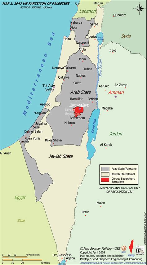 A Brief Modern History Of The Palestine Israel Conflict Green Olive