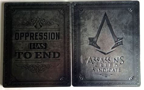 Assassins Creed Syndicate Metalpak Collectors Steelbook Maj