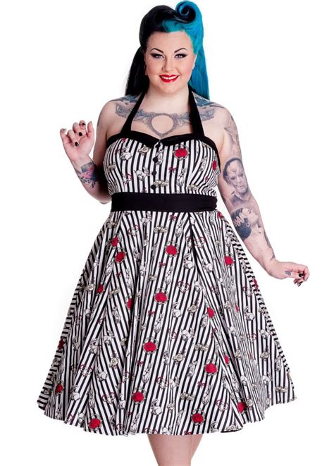 Hell Bunny Toto 50s Plus Dress Attitude Clothing