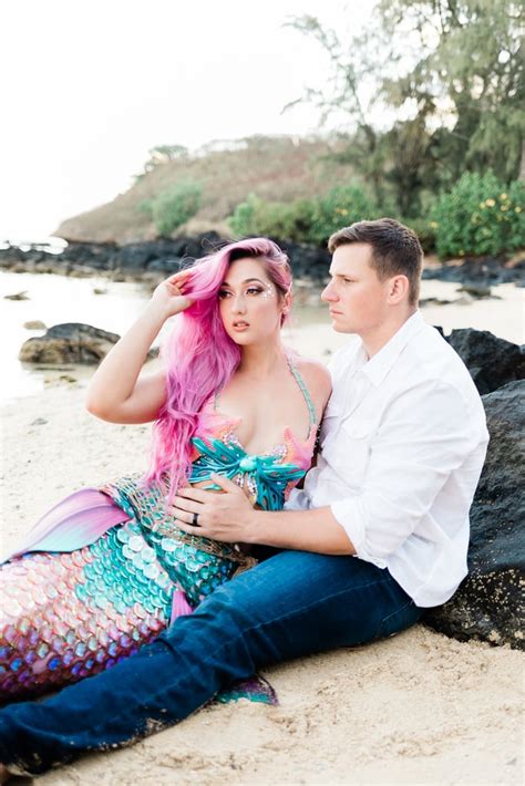 A Couples Sexy Mermaid Themed Photo Shoot Popsugar Love