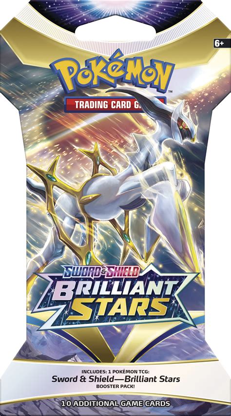 Both Comfortable And Chic Pack Of 10 Pokemon Brilliant Stars Energy