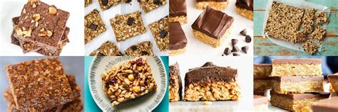 Perhaps what's most appealing about these no bake bars is their varied texture; Healthy no bake oatmeal bars. Easy to make - singlerecipe.com