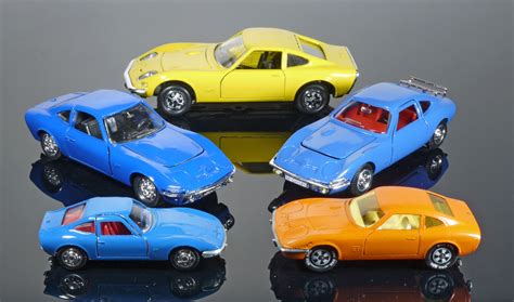 Opel Gt Diecast Models Various Diecast Models Of The Opel Flickr