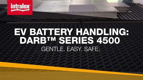 Ev Battery Handling Intralox Darb Series 4500 Youtube