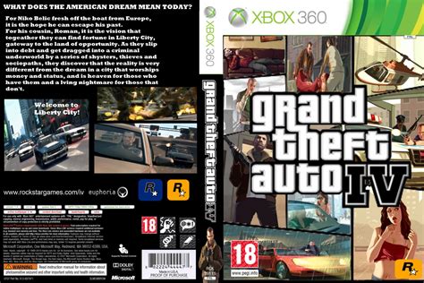 Grand Theft Auto Iv Xbox 360 Ultra Capas