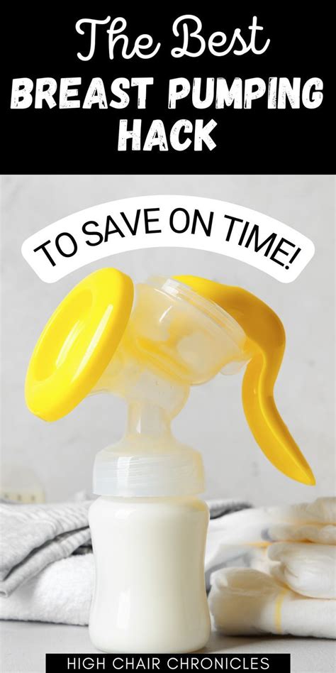 Here S How To Save Time When Using Your Breast Pump I M Sharing The Easiest Breast Pumping Hack