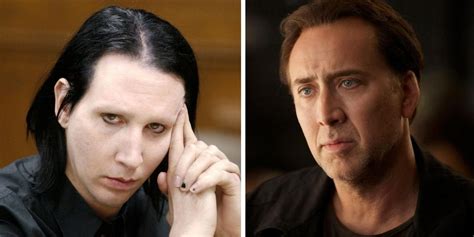 10 Hilarious Pictures Of Marilyn Manson Slowly Turning Into Nicolas Cage