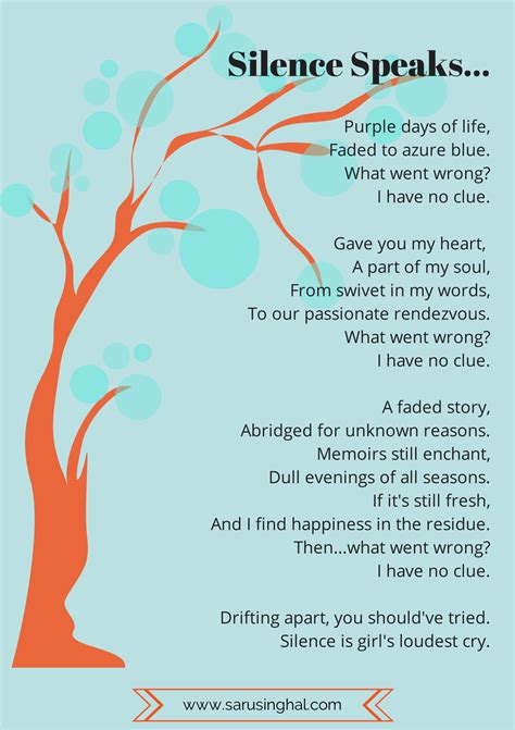 A local election speaks volumes; Silence Speaks...