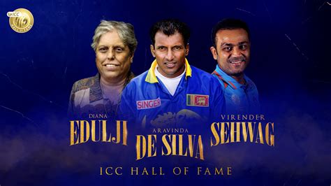 Three New Icc Hall Of Fame Inductees Have Been Announced