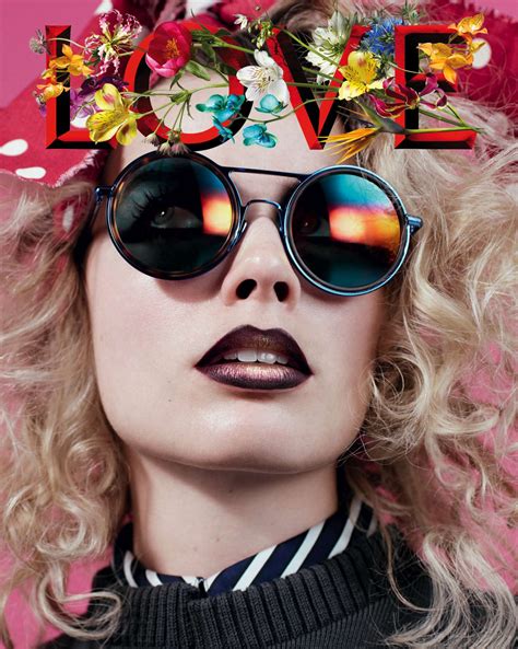 Margot Robbie Love Magazine Cover Summer 2016 Gotceleb