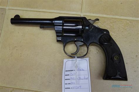 Colt Police Positive 32 Police Ctg For Sale