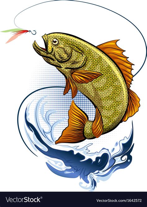 The Fishing Royalty Free Vector Image Vectorstock