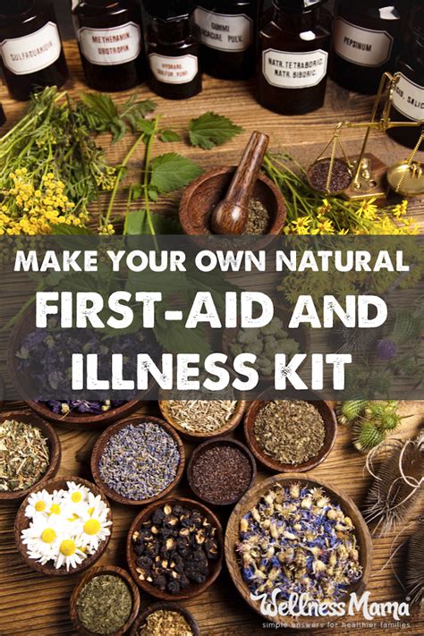 How To Create A Natural First Aid Kit Herbal Medicine Aid Kit And