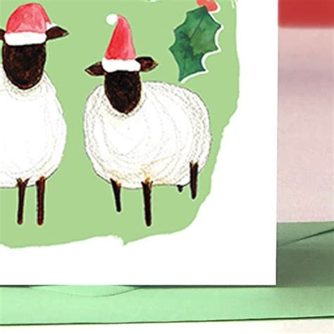 Funny Sheep Christmas Card Sheep Joke Card All I Want For Etsy