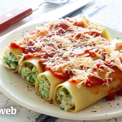 Heerlijke Canneloni Met Ricotta En Spinazie Jumbo