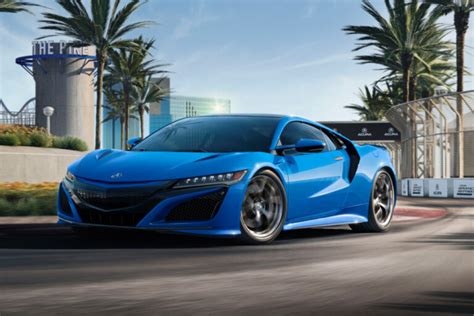2021 Acura Nsx Celebrates Motorsports And Heritage In Long Beach Blue Pearl