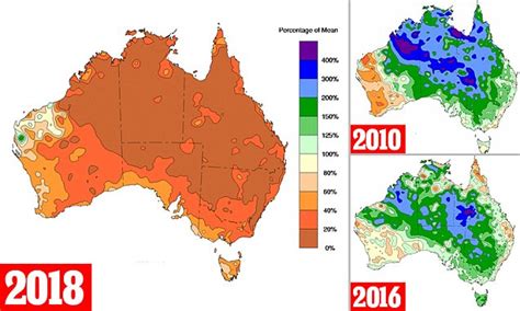 True Scale Of Australias Drought The Maps That Show Just How Bad It