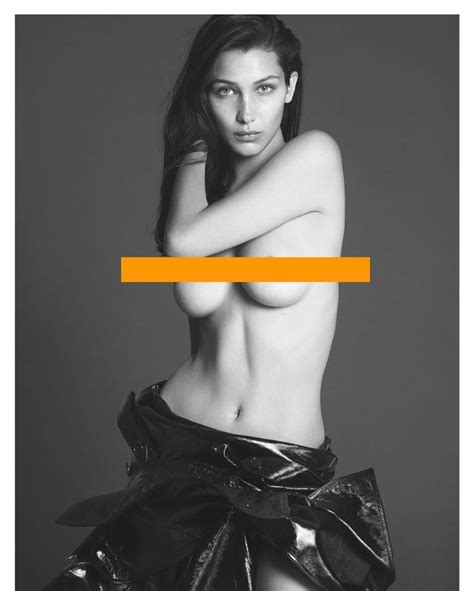 Bella Hadid Topless 1 New Photo Thefappening
