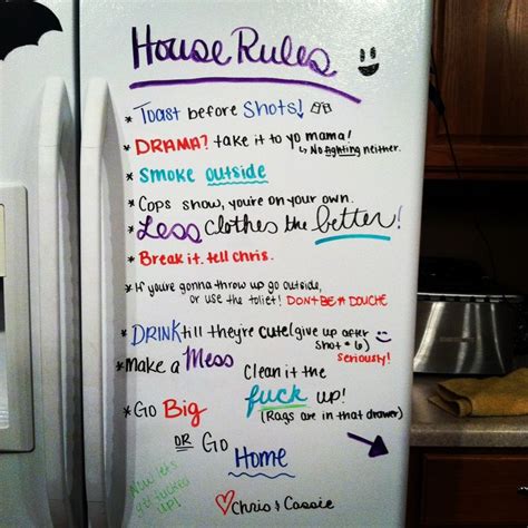 Pin By Skye Lee On Holidays House Party Rules Party Rules House