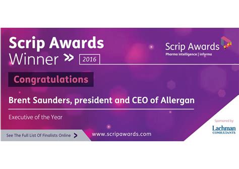 Allergan On Linkedin Scrip Awards Scrip Awards 2017