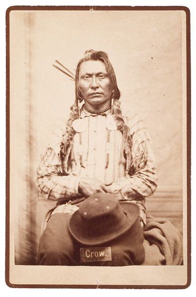 D F Barry Portrait Of Crow Hunkpapa Sioux Once He Was Shot By Two