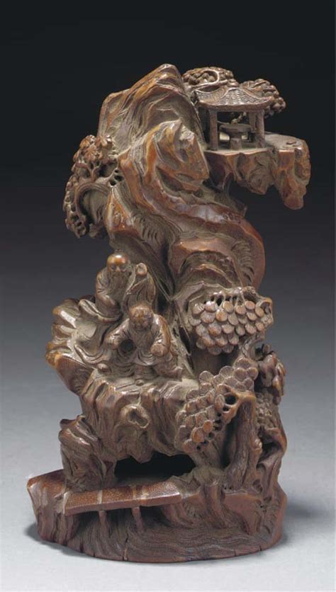 A Chinese Bamboo Carving 19th Century Christies