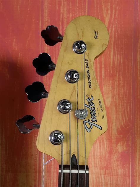 Fender Precision Bass 1992 Squire Series 1992 Cream Reverb