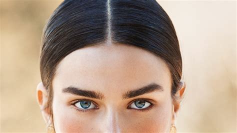 Blonde strands of hair are the thinnest of all natural colors, making the hair naturally fine and potentially prone to loss or thinning. The Surprising Trick to Fuller, Thicker Eyebrows - Vogue